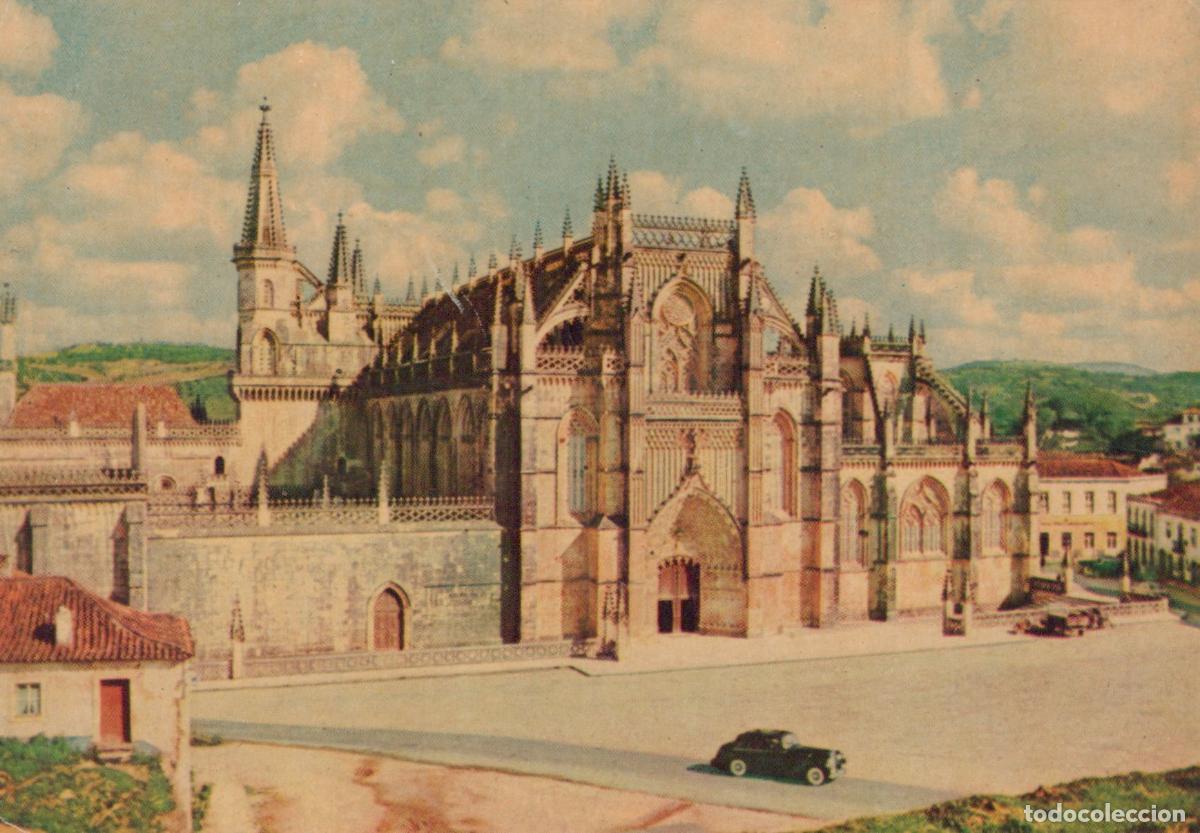 Postkarten: Portugal Batalha Monastery Principal Front Gothic Architecture Unposted *YAM468