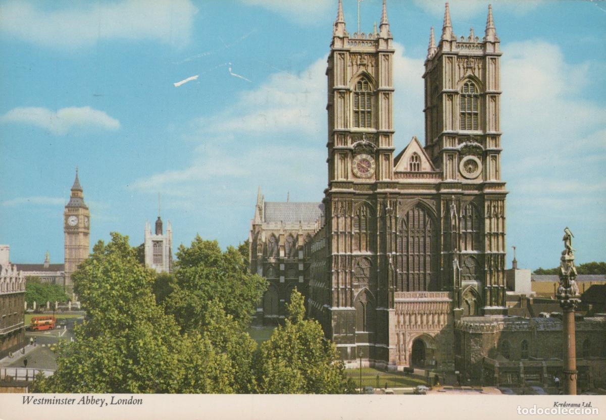 Postkarten: United Kingdom London Westminster Abbey Big Ben Historic English *YAM497