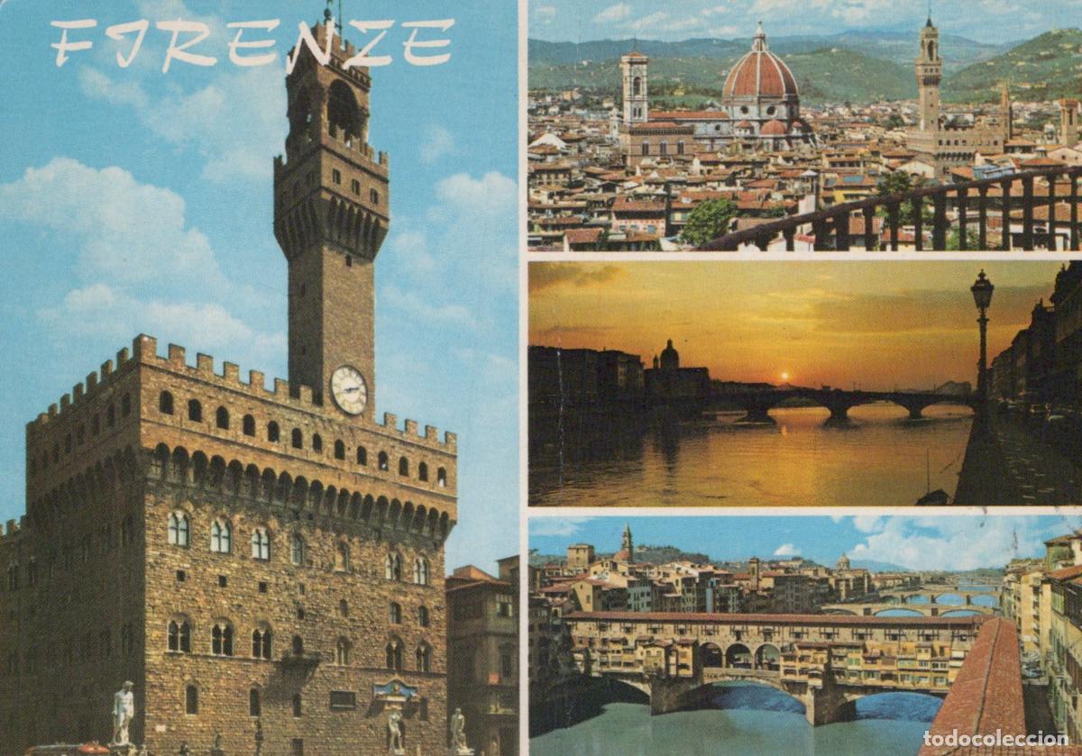 Postcards: Italy Florence Palazzo Vecchio Ponte Vecchio Duomo City Views *YAM757