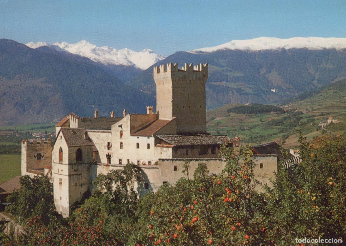 Cartoline: Italy Churburg Castle South Tyrol With Swiss Alps in Background Unposted *YAM772