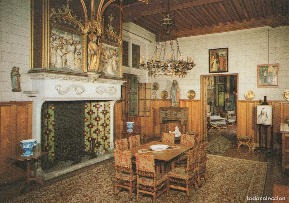 Cartoline: Belgium Loppem Interior of the Red Room or Charles the Good Unposted *YAM787
