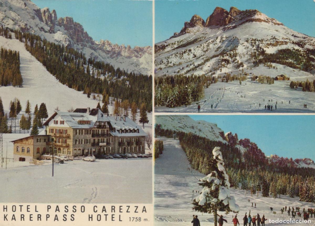 Cartoline: Italy Passo Carezza Hotel Karerpass Dolomites Skiing Winter Landscape *YAM806