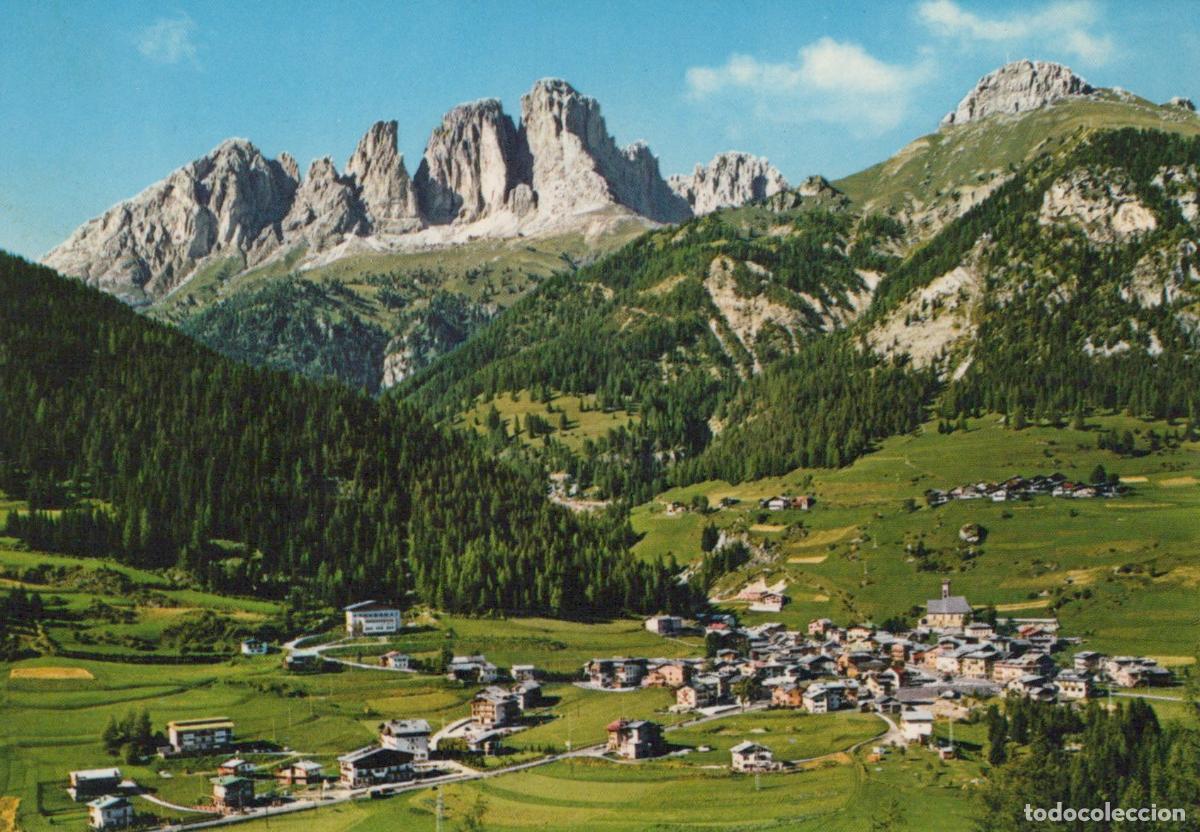 Cartoline: Italy Campitello DI Fassa Dolomites Mountain Village Landscape *YAM807