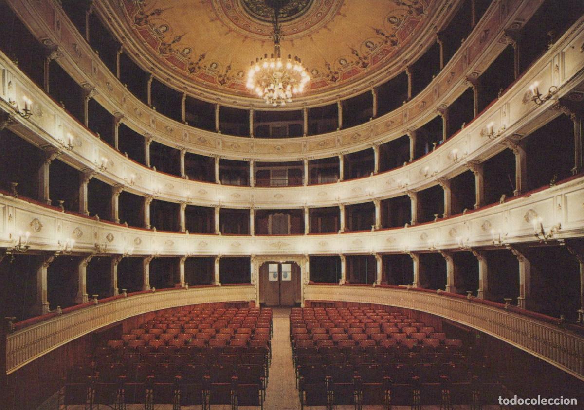 Cartoline: Italy Montepulciano Teatro Poliziano Interior Historic Italian Unposted *YAM812