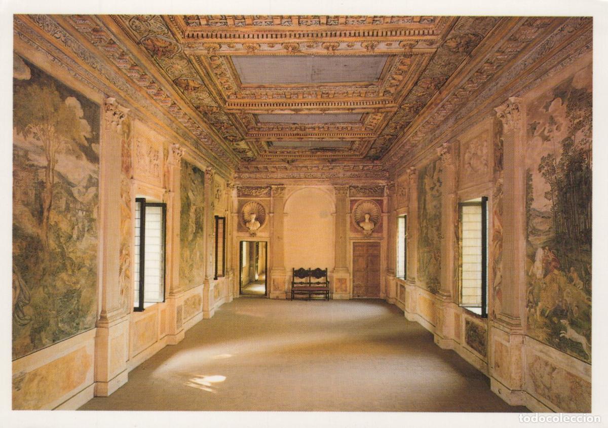 Cartoline: Italy Sabbioneta Hall of Mirrors Frescoes By Bernardino Campi Unposted *YAM817