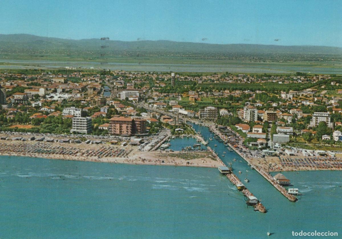 Cartoline: Italy Cervia Milano Marittima Aerial View Beach Coastline Resort 1970s *YAM563