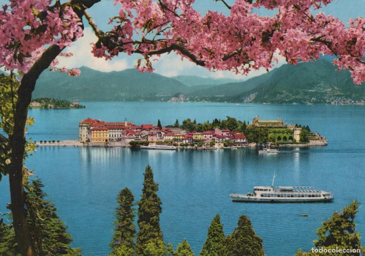 Postcards: Italy Isola Bella Lake Maggiore Borromean Islands Cherry Unposted *YAM836