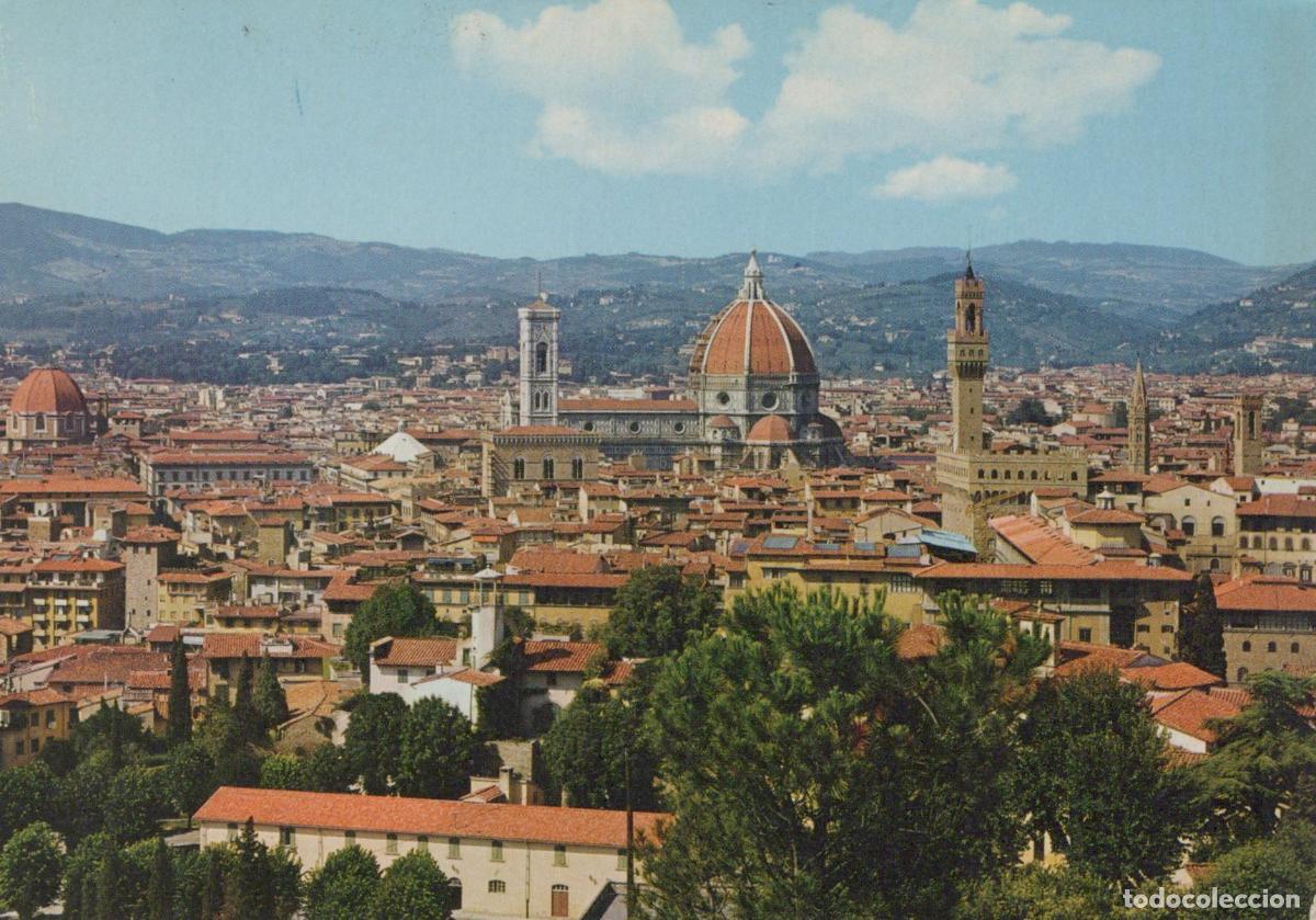 Postcards: Italy Florence Panorama General View Duomo Cathedral Cityscape Unposted *YAM851