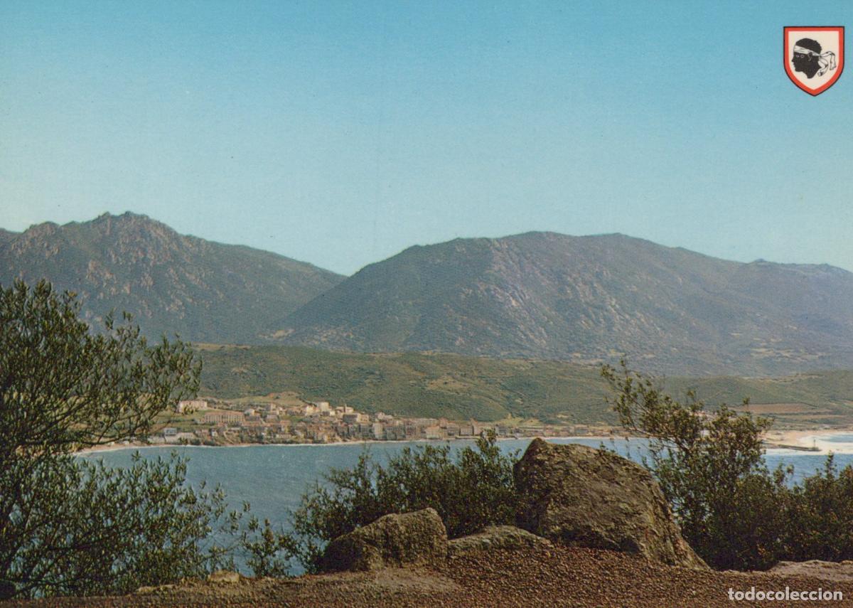 Cartoline: France Propriano Coastal Town With Mountains and Sea View Unposted *YAM855
