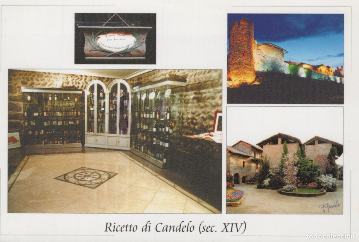 Cartoline: Italy Candelo Ricetto DI Medieval Fortified Village Wine Museum Unposted *YAM866