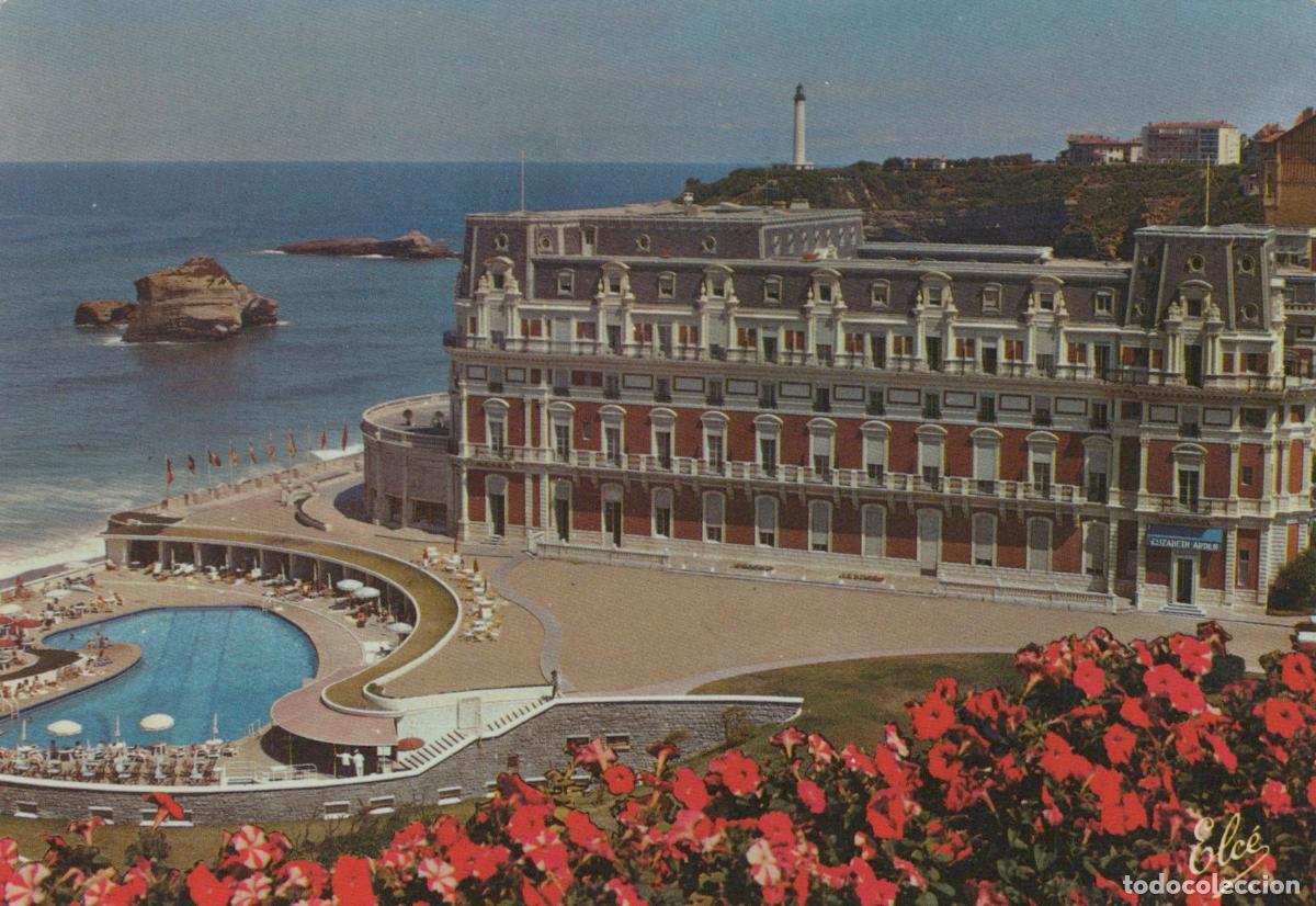 Postais: France Biarritz Hotel du Palais Swimming Pool Miramar Hotel Unposted *YAM594