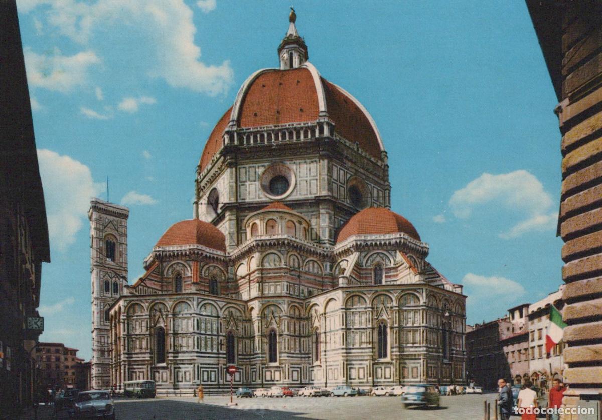 Postais: Italy Florence Cathedral Duomo Apse View Architecture Cityscape Unposted *YAM892