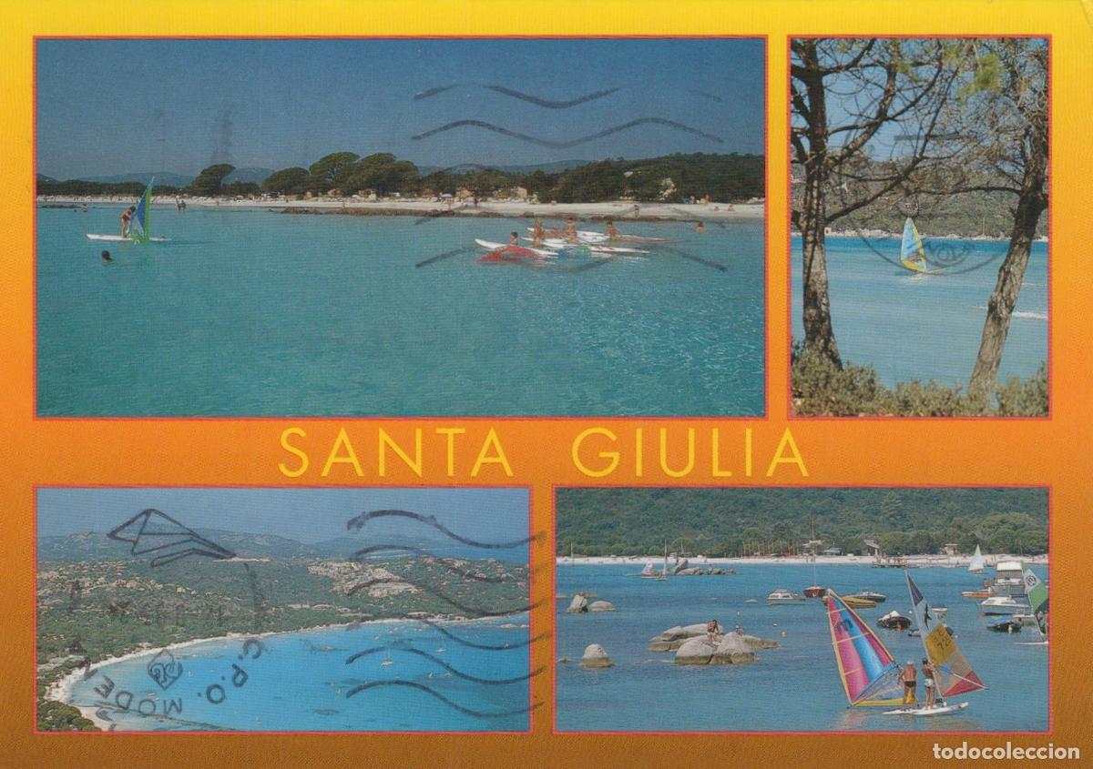 Postais: France Porto Vecchio Santa Giulia Beach *YAM905