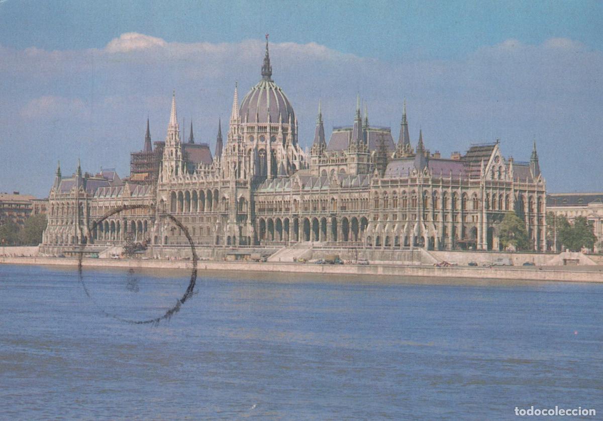Postais: Hungary Budapest Parliament Building On Danube River Architecture *YAM911