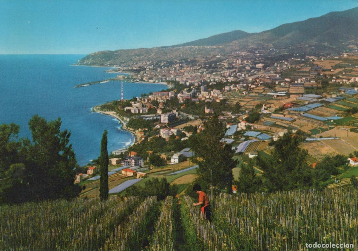Postkarten: Italy Sanremo General View From the Carnation Fields of Poggio 1972 *YAM921
