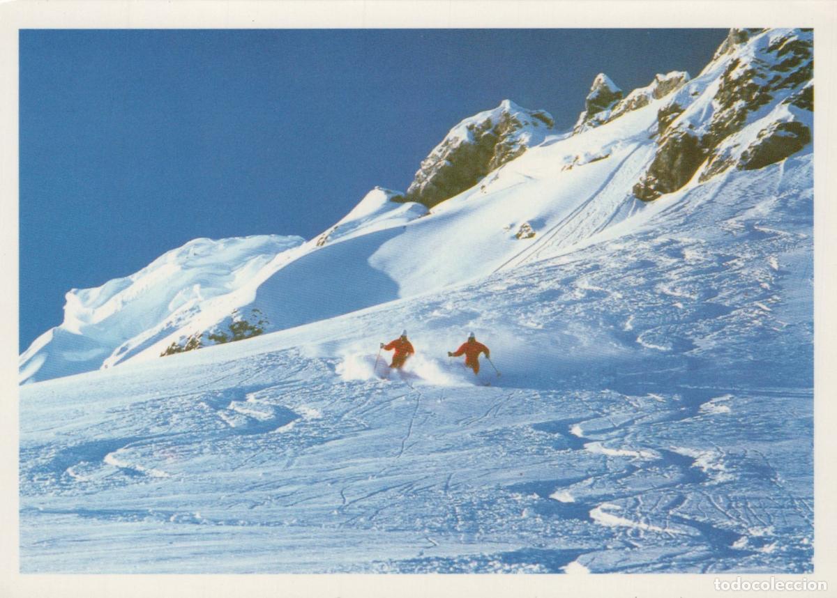 Postkarten: Austria Gaschurn Montafon Skiing Winter Sports Mountain Landscape *YAM936