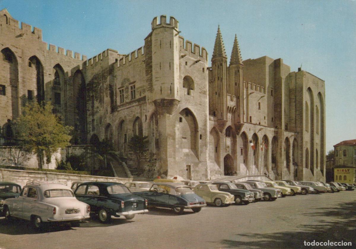 Cartoline: France Avignon Le Palais des Papes Palace of the Popes Vintage Unposted *YAM648