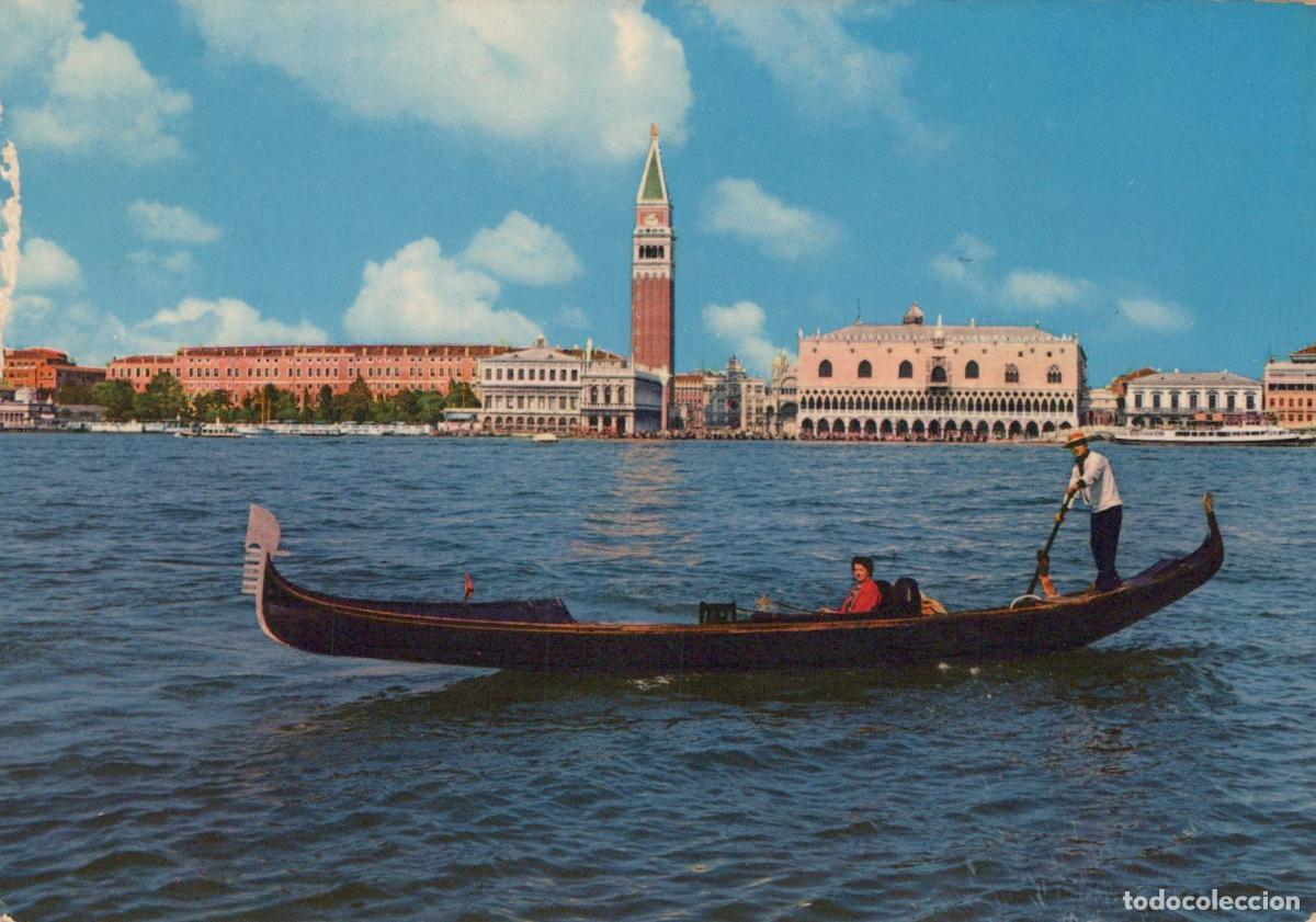 Postcards: Italy Venice Grand Canal Gondola St Mark S Campanile Doge S Palace *YAM658