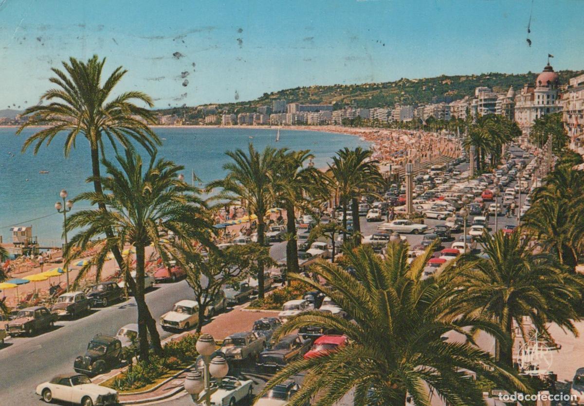 Postales: France Nice Promenade des Anglais With Beach and Traffic *YAM663
