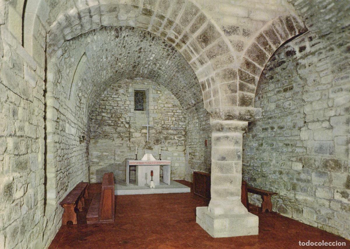 Postales: Italy Camaldoli Guest House Holy Spirit Chapel 11th Century Interior *YAM971