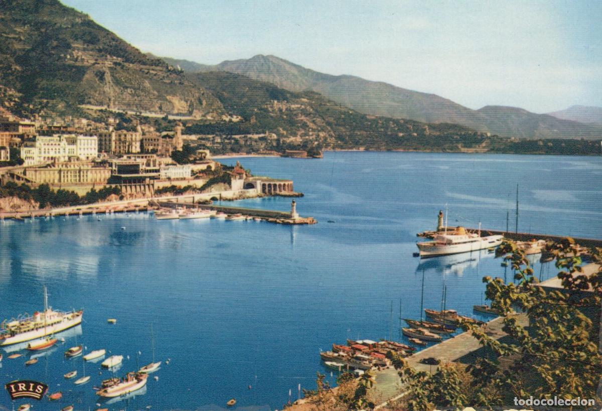 Postales: Monaco Monte Carlo Port View Mediterranean Sea Unposted *YAM674