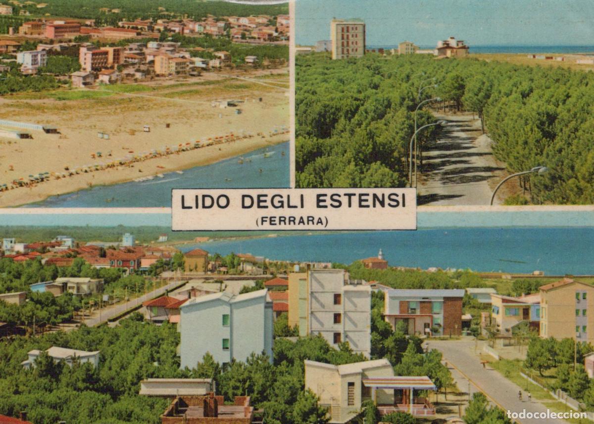 Postales: Italy Lido Degli Estensi Ferrara Aerial View of Beach and Town *YAM996