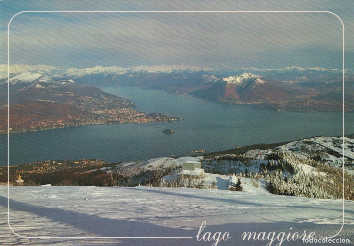 Postais: Italy Lago Maggiore Panorama From Mottarone Mountain Winter Unposted *YAM723