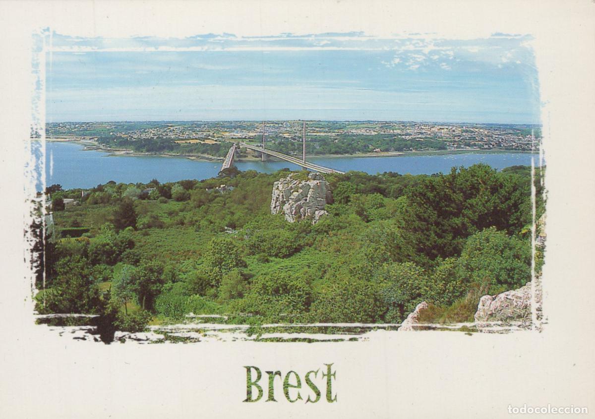 Postais: France Brest Pont Albert Louppe and Pont de L Iroise River Unposted *YAM734