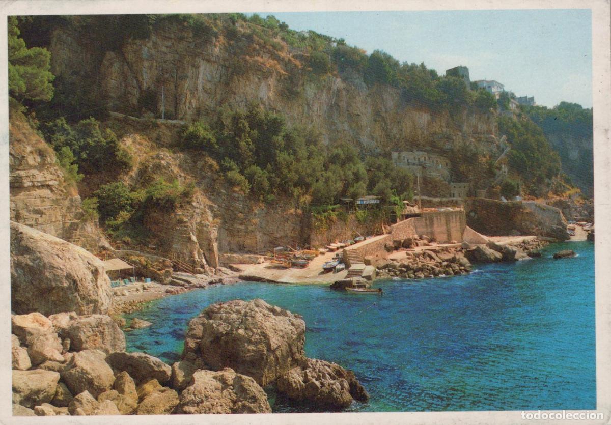 Postais: Italy Praiano Amalfi Coast Vettica Maggiore la Civitella Beach Landscape *YAM748