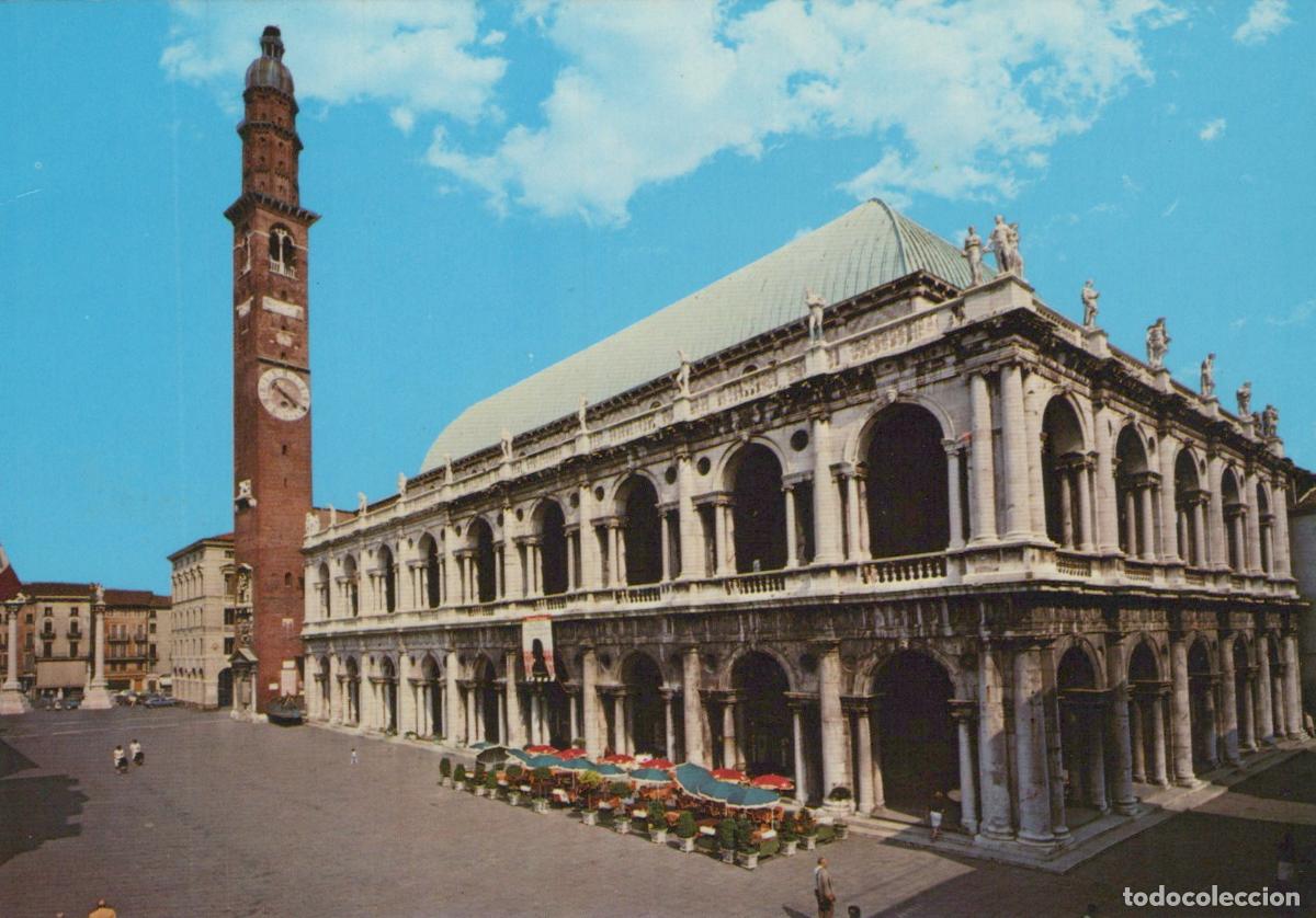 Postais: Italy Vicenza Piazza Dei Signori Basilica Palladiana Cathedral Square *YAM789