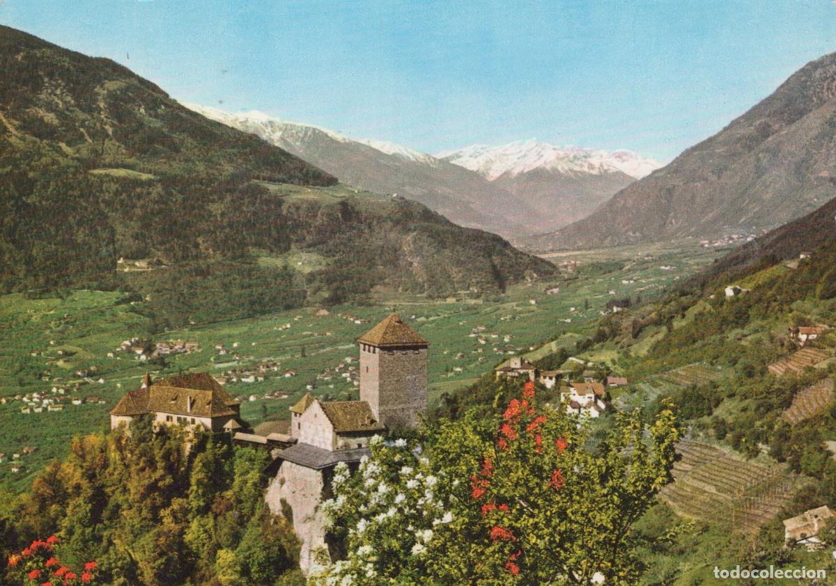 Cartes Postales: Italy Merano Tyrol Castle Valley Landscape Mountains Vintage *YAM844