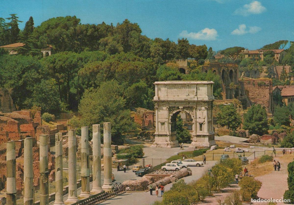 Cartes Postales: Italy Rome Roman Forum Arch of Titus Ancient Ruins Architecture Unposted *YAM848