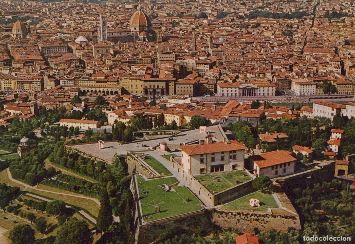 Cartes Postales: Italy Florence Belvedere Fortress Aerial View Cityscape With Duomo *YAM849