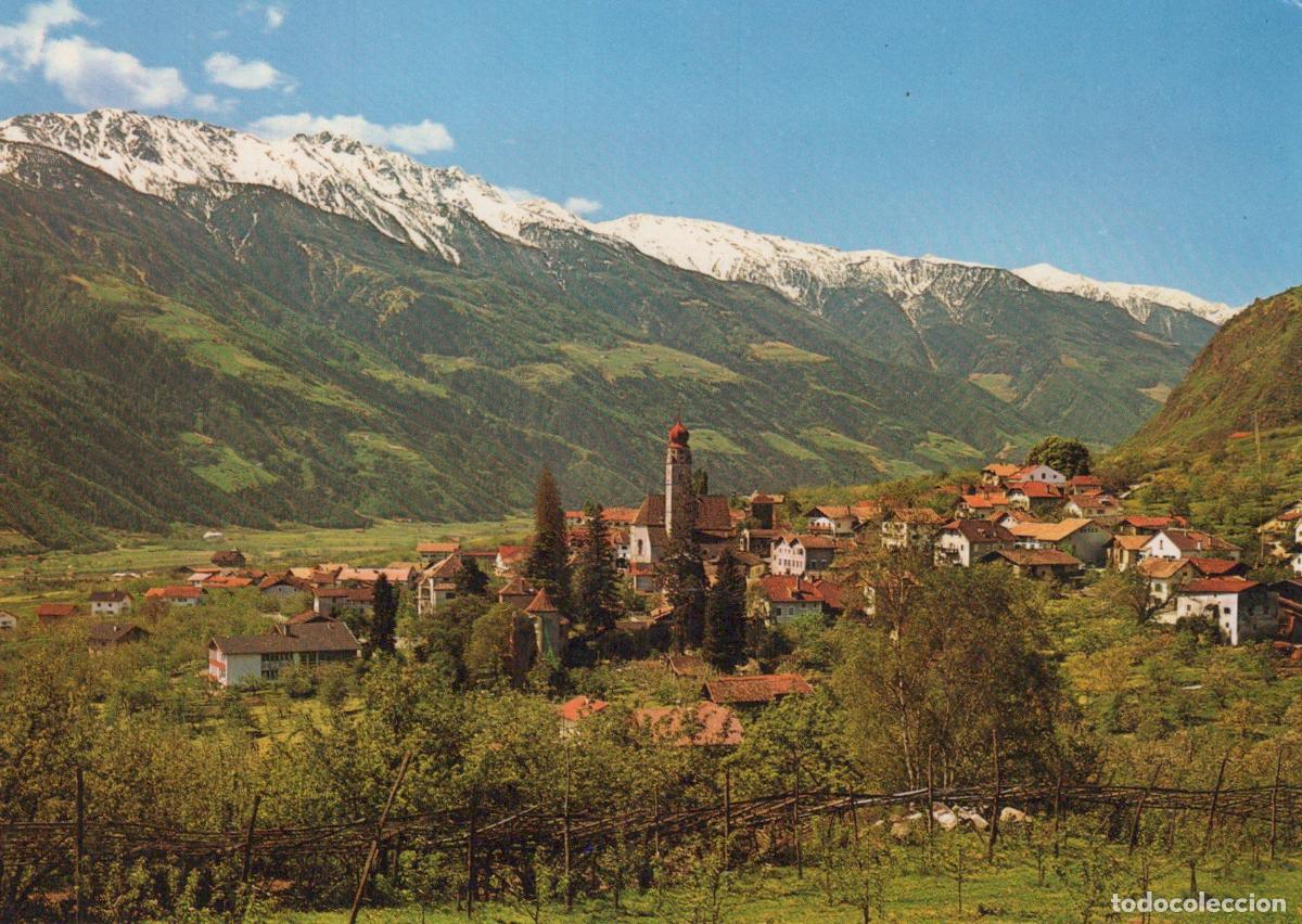 Cartes Postales: Italy Partschins Parcines Village Valley Snow Capped Mountains Unposted *YAM888