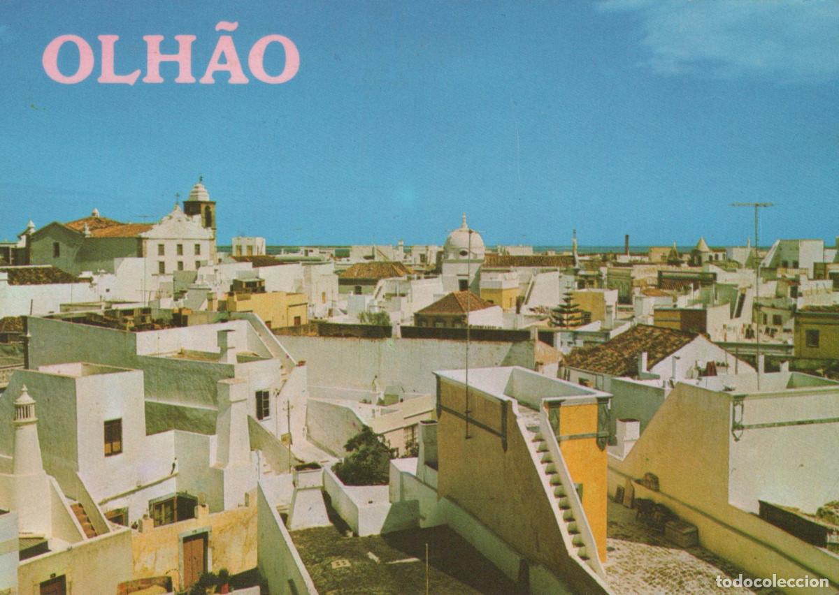 Postais: Portugal Olh&atilde;o Algarve General View Rooftops Architecture Unposted *YAM899