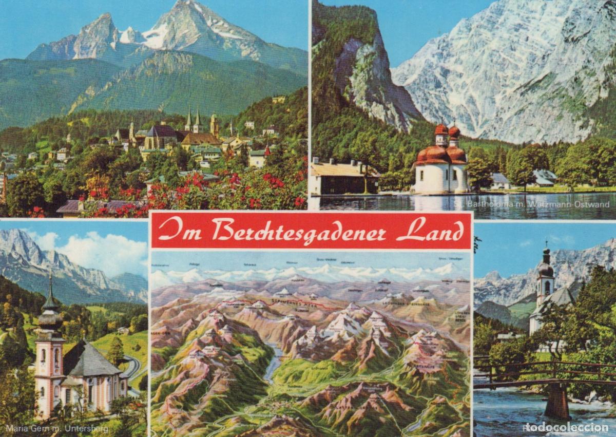 Postais: Germany Berchtesgaden Berchtesgadener Land Multi View Mountains Unposted *YAM898