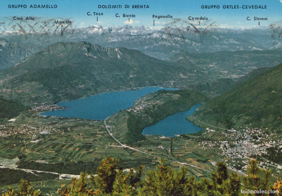 Cartes Postales: Italy Levico Terme Lakes of Levico Caldonazzo Panoramic View Dolomites *YAM919