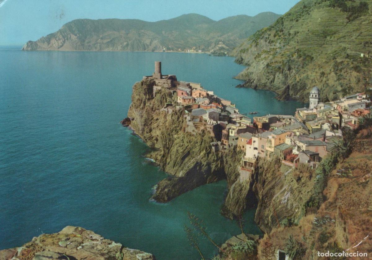 Postales: Italy Vernazza Cinque Terre Coastal Village Panorama General View *YAM924