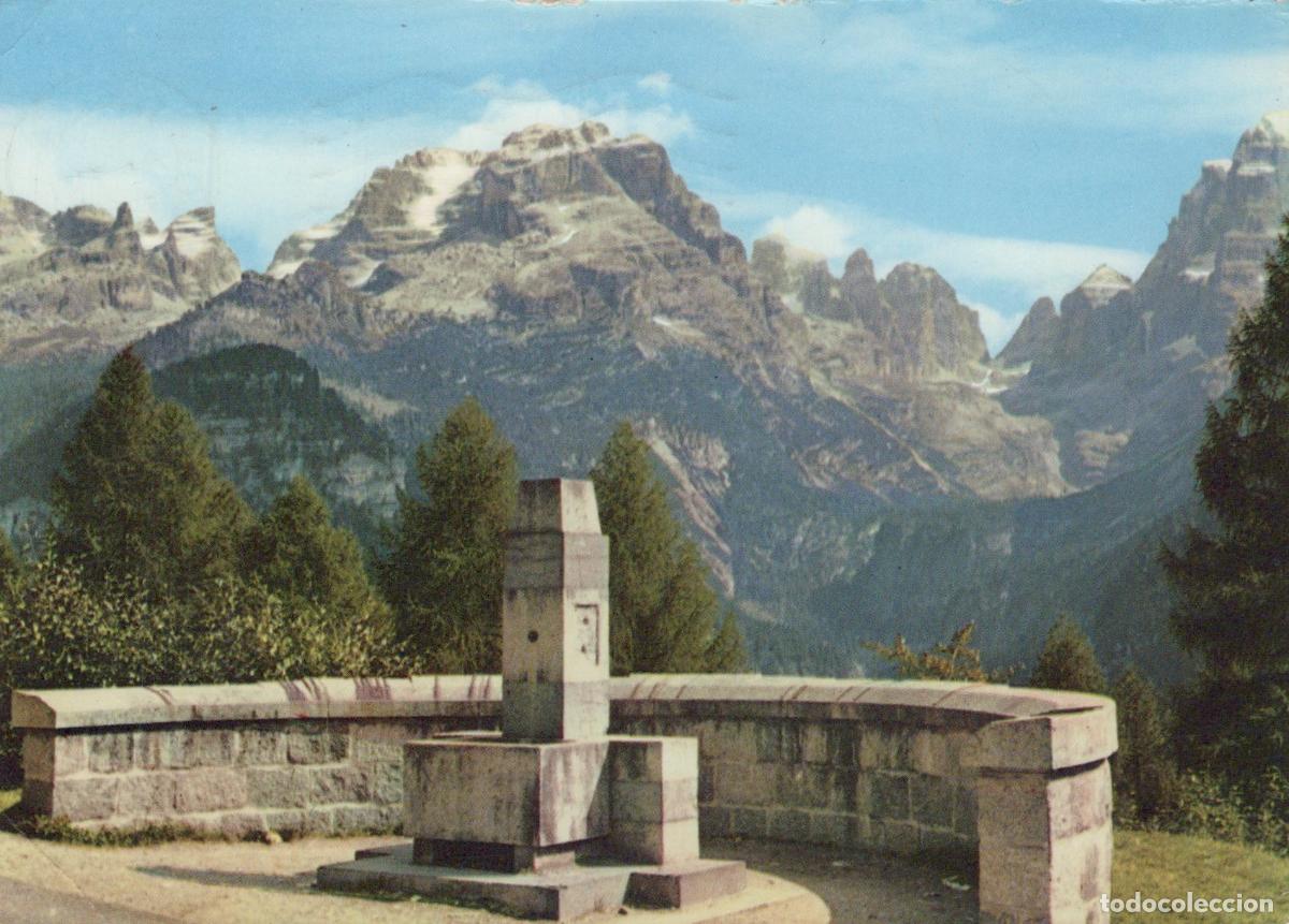 Postales: Italy Fiave Dolomites Brenta Panoramic View Stone Monument Mountain *YAM923