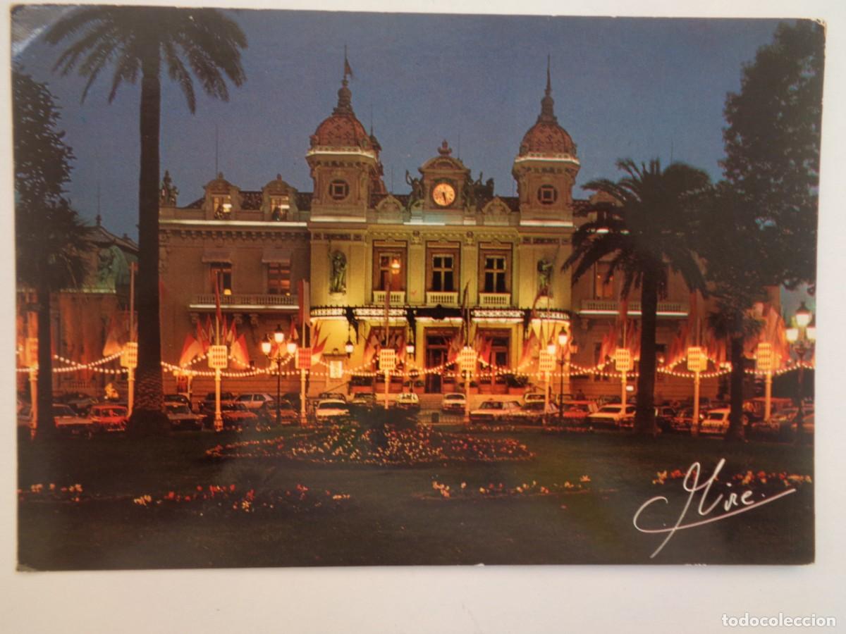 Cartes Postales: POSTAL DE MONACO - MONTECARLO : CASINO DE NOCHE