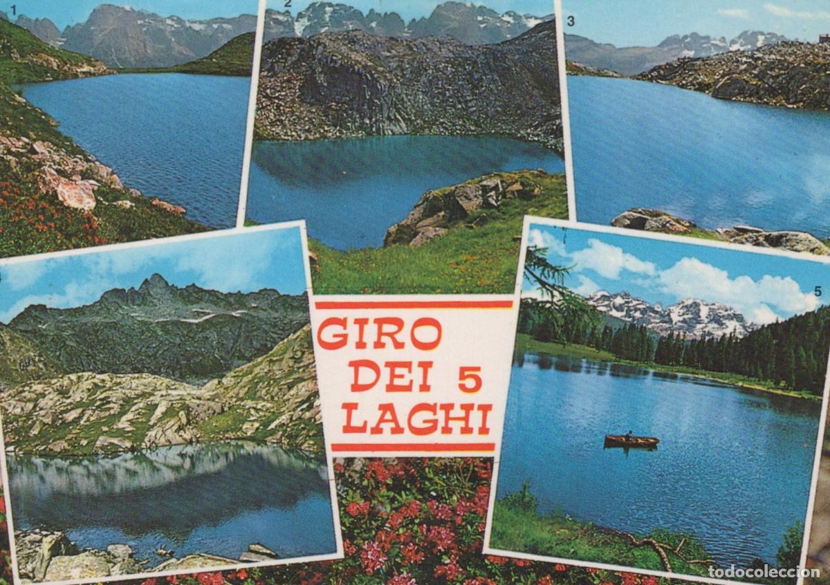 Postcards: Italy Madonna DI Campiglio Giro Dei 5 Laghi Dolomites Mountain Lakes *YAN007