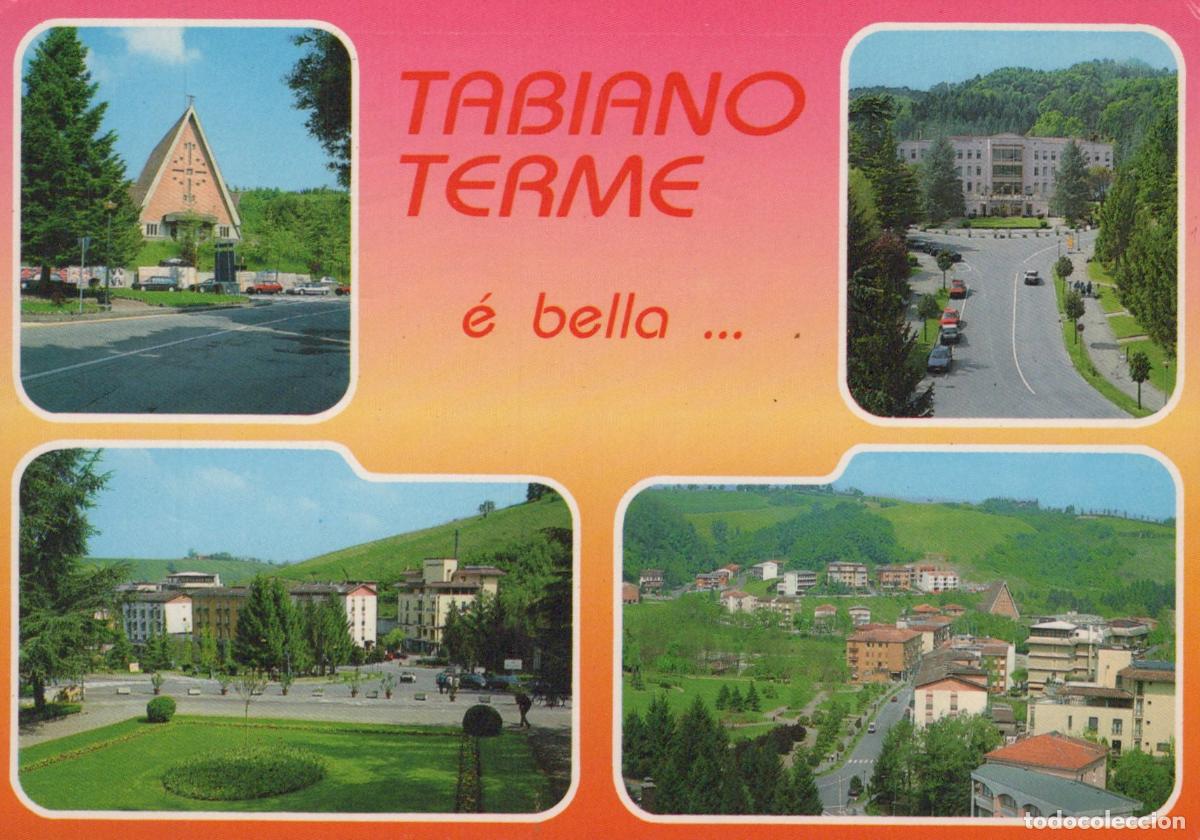 Postcards: Italy Tabiano Terme Panoramic Views Church Buildings Landscape *YAN011