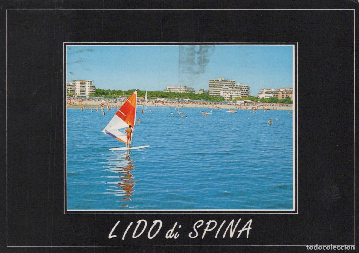 Cartoline: Italy Lido DI Spina Ferrara Beach Windsurfing Sea View Buildings *YAN050