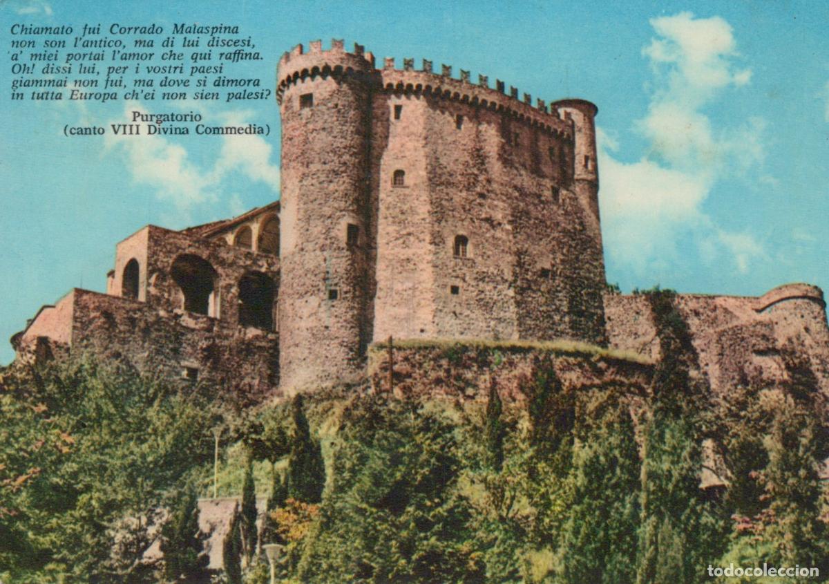 Cartes Postales: Italy Fosdinovo Malaspina Castle Historic Medieval Fortress On Hill *YAN082