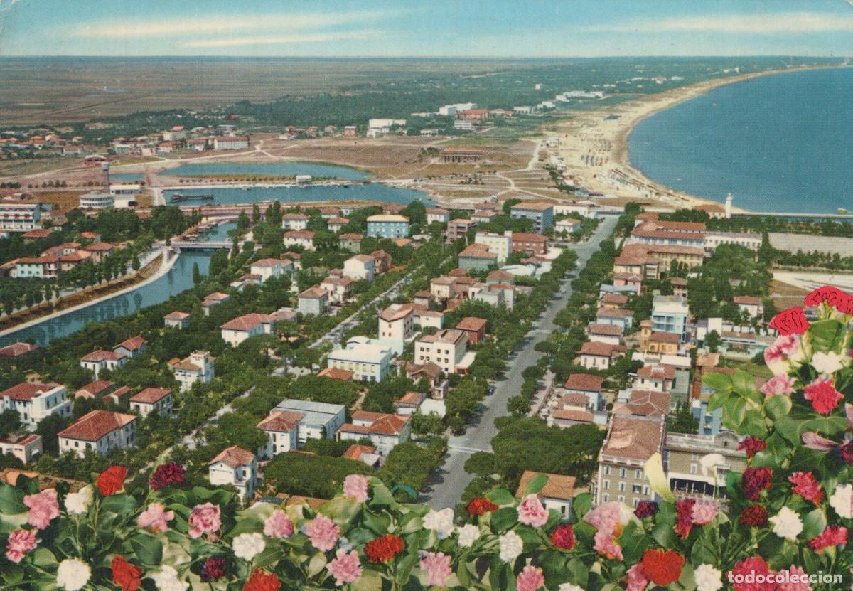Cartes Postales: Italy Cesenatico Riviera Adriatica Panorama Coastal Town Beach Aerial *YAN097