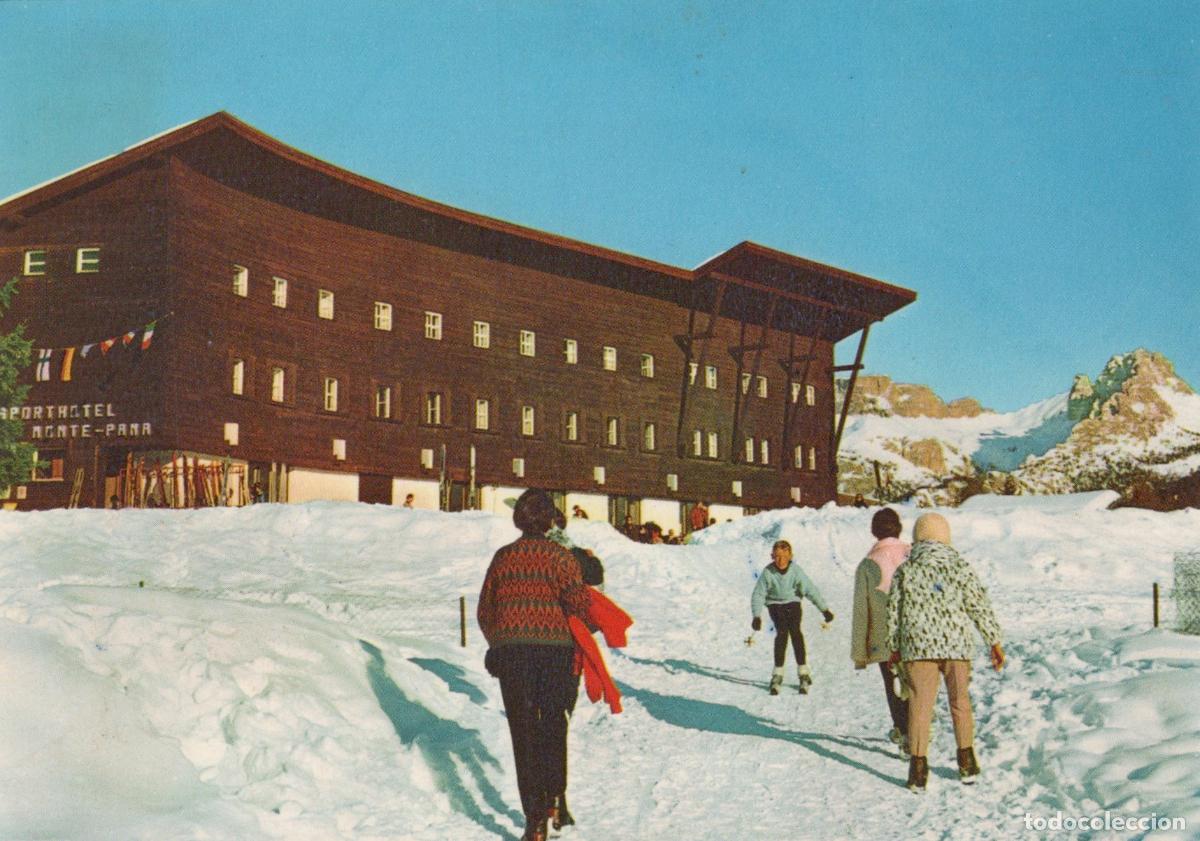 Postales: Italy Selva DI Val Gardena Sport Hotel Monte Pana Ski Resort Winter *YAN107