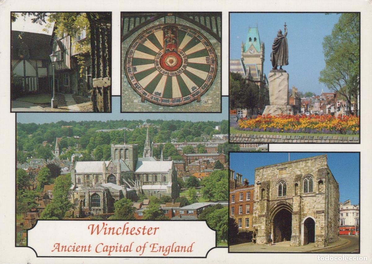 Postales: United Kingdom Winchester Ancient Capital of England Multi View *YAN090