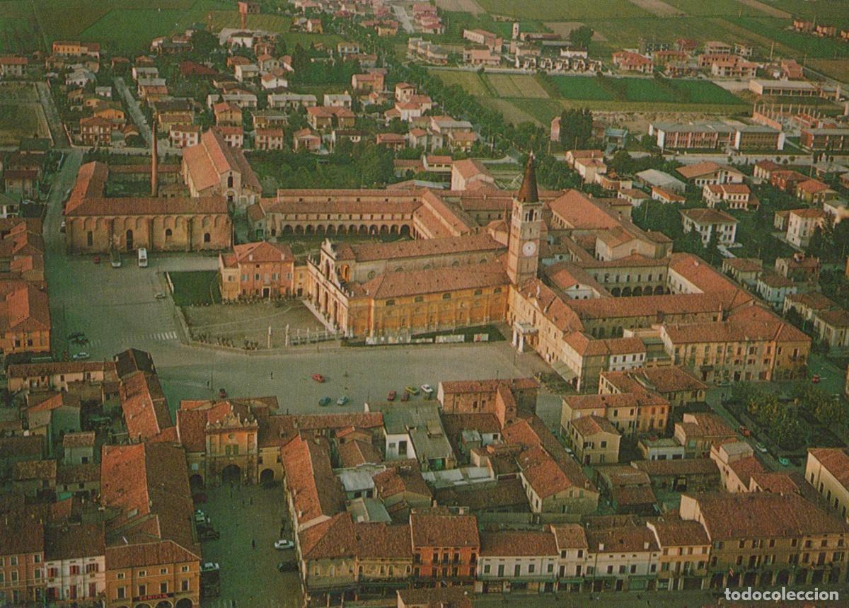 Postkarten: Italy San Benedetto Po Aerial View of Polirone Abbey XI XVIII Unposted *YAN139