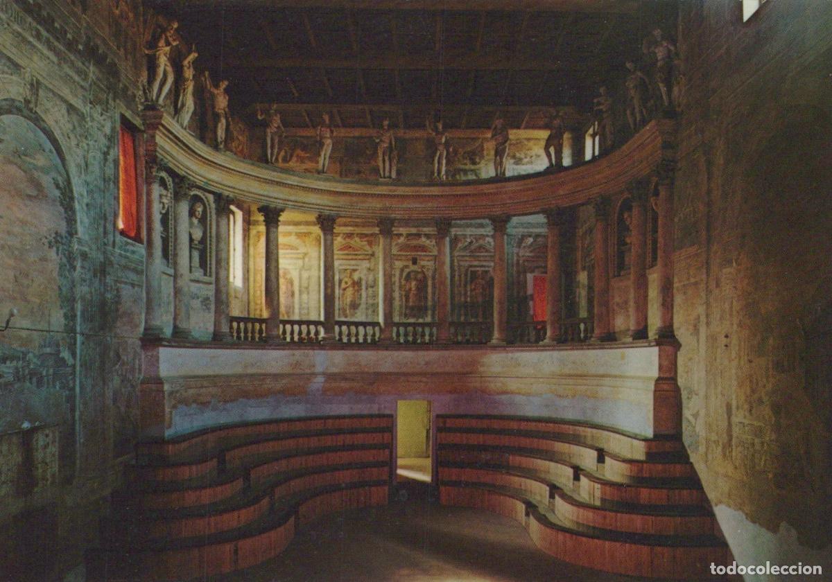 Postkarten: Italy Sabbioneta Mantova Olympic Theater V Scamozzi XV Century Unposted *YAN138