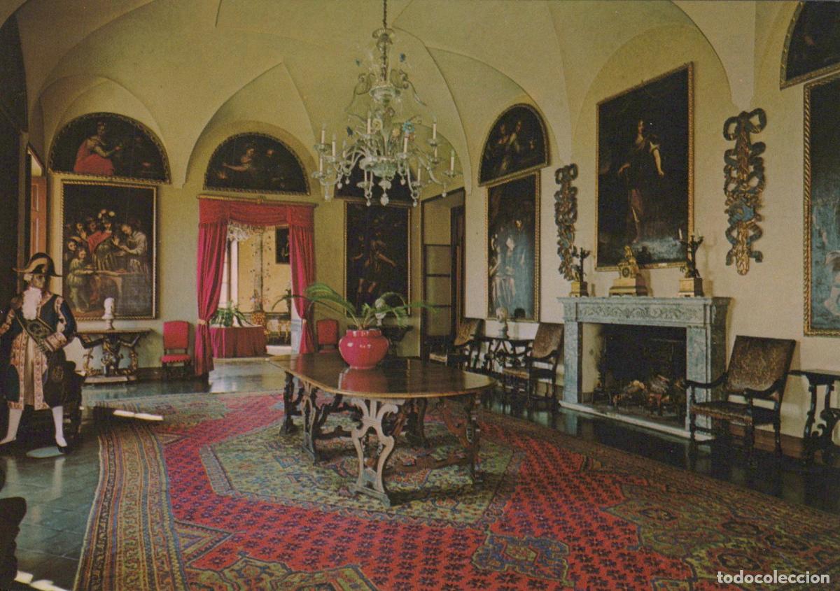 Postais: Italy Isola Madre Palazzo Borromeo Entrance Hall Unposted *YAN167
